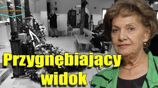 Przygnębiający widok na pogrzebie Ireny Dziedzic Okrutny los ikony dziennikarstwa [upl. by Sirrah189]