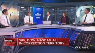 Dow drops 1100 points continues fastest 10 drop in history [upl. by Nettirb124]