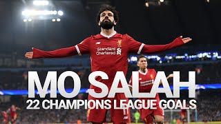 Record breaker Mo Salahs 22 Liverpool goals in the Champions League [upl. by Yl674]