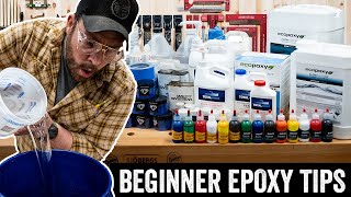 5 EPOXY Tips I Wish I Knew As A Beginner [upl. by Atineg]