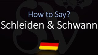 How to Pronounce Schleiden amp Schwann CORRECTLY Cell Theory  Pronunciation [upl. by Lareena]