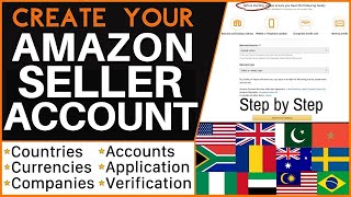 How to Open Amazon Seller Account and Sell on Amazon FROM ANYWHERE  Full 2022 Tutorial [upl. by Ibrad]