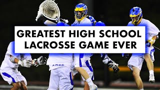 The Greatest High School Lacrosse Game Ever  Lacrosse Classics Ep 2  Lacrosse Documentary [upl. by Irrek]