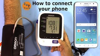 Getting Started with OMRON Blood pressure monitor [upl. by Sholley]