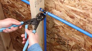 How To Install PEX Plumbing [upl. by Llenna472]