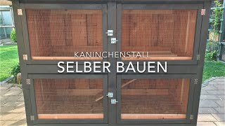 Kaninchenstall selber bauen [upl. by Atekan]