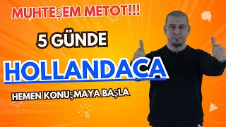 5 GÜNDE B1 HOLLANDACA 1 DERS HOLLANDACA ÖĞRENİYORUM [upl. by Rani]