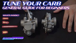 How to tune a carburetor  Carb  Whats inside [upl. by Grosmark]