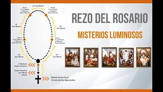 SANTO ROSARIO MISTERIOS LUMINOSOS jueves Adaptar velocidad [upl. by Severn694]