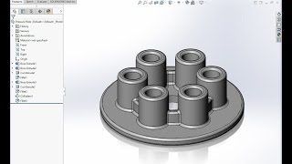 SOLIDWORKS Tutorial quotIntroduction to SOLIDWORKS My first partquot 0110 [upl. by Airtemad]