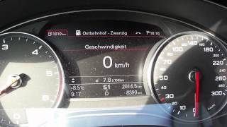 2012 Audi A6 30 TDI Quattro Acceleration [upl. by Asus]