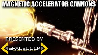 Halo Lore Magnetic Accelerator Cannons  Spacedock [upl. by Laehcim]