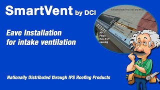 SmartVent eave installation [upl. by Asilahs]