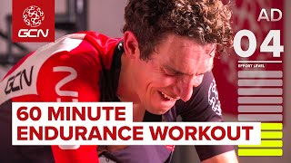 Indoor Cycling Workout  60 Minute Endurance Intervals Fitness Training [upl. by Zoes782]