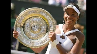 Venus Williams  7 Grand Slam Championship Points [upl. by Wendin]