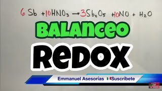 Balanceo por Método Redox Parte 1 [upl. by Kcerred]