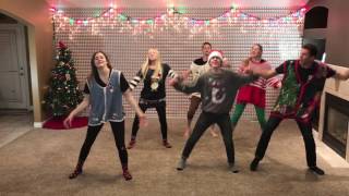 Christmas Dance 2016 with 8 Siblings  Mariah Carey amp Pentatonix [upl. by Nidnal]