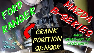 Ford Ranger amp Mazda BSeries 23 CRANK POSITION SENSOR  DIY Duratec Repair  You CAN do this HD [upl. by Nois]