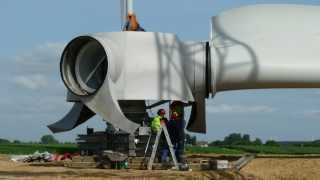 Montage dune éolienne [upl. by Rooke]