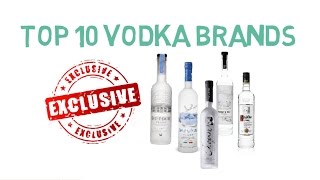 TOP 10 vodka brands [upl. by Chak407]