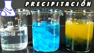 Reacciones de Precipitación Experimento de Química [upl. by Anaul]