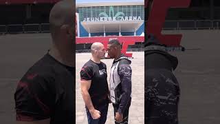 Glover Teixeira Vs Jamahal Hill Face Off [upl. by Draper]