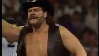 “The Outlaw” Ron Bass vs Curt Todd 10 02 1988 WWF Wrestling Challenge [upl. by Eanore]