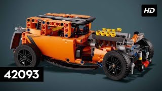 LEGO Technic  Hot Rod  42093  How To Build Instructions [upl. by Ajnin]