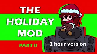 Zanta FNF  The holiday mod Instrumental 1 hour version [upl. by Timms523]