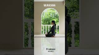 Vajrasana  Dvakaso® [upl. by Tarton]