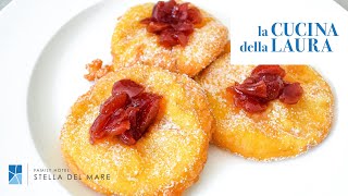 Frittelle di Mele con la Marmellata  La Cucina della Laura [upl. by Arlana99]