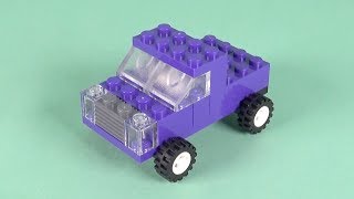 LEGO Car Building Instructions  LEGO Classic 10717 quotHow Toquot [upl. by Yenahs]