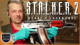 Firearms Expert Reacts to STALKER 2 Heart of Chornobyl Guns  EXP [upl. by Osei785]