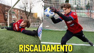 🧤 5 CONSIGLI per un RISCALDAMENTO da PORTIERE perfetto [upl. by Eryt]