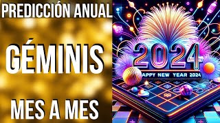 GÉMINIS PREDICCIONES 2024 MES A MES [upl. by Randy]