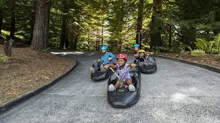 Luge Zipline Mountain Biking amp Skyswing  Skyline Rotorua [upl. by Anaiuq421]