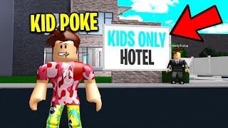 I Worked At An KIDS ONLY Hotel I FOUND ADULTS TRAPPED Roblox [upl. by Irelav]