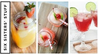 How to Make 3 EASY NonAlcoholic Drinks [upl. by Nirac]