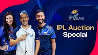 MI LIVE IPL Auction 2024  Mumbai Indians [upl. by Eicarg]