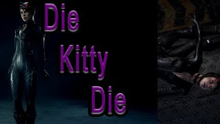 Catwoman Death Montage Default Outfit  Batman Arkham Knight Ryona [upl. by Navaj]