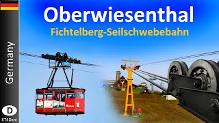 OBERWIESENTHAL ROPEWAY  Fichtelberg Schwebebahn 2017 [upl. by Urissa]