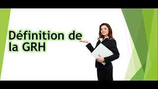 Gestion des Ressources Humaine  Définition Darija [upl. by Lehcin502]