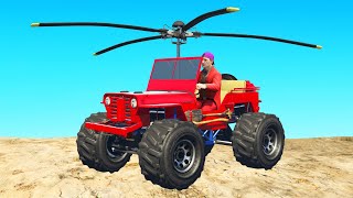 I BOUGHT The WEIRDEST ARMY VEHICLE in GTA 5 DLC [upl. by Eoin]