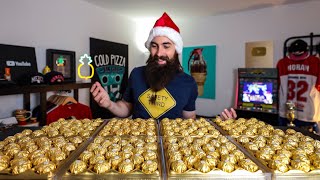 THE 200 FERRERO ROCHER CHALLENGE  14000 CALORIES  XMAS SERIES 2020  BeardMeatsFood [upl. by Etka]