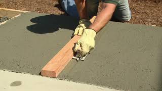 How to Pour amp Finish Concrete Hi Resolution [upl. by Egidio]