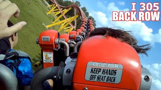 INTIMIDATOR 305  Back Row POV  KINGS DOMINION [upl. by Dionne]