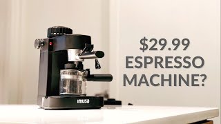 I Tested Amazons Cheapest Espresso Machine So You Dont Have To [upl. by Stelle962]