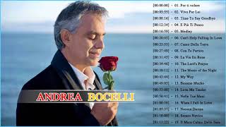 Andrea Bocelli Greatest Hits 2018 Best Andrea Bocelli Songs of All Time [upl. by Lleksah531]