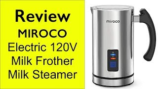 Review Miroco Milk Frother  How to make froth milk at home [upl. by Hasan]