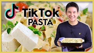 Bakad Fetaost Pasta Från TikTok  Snabb Vardagsmat [upl. by Akimit]